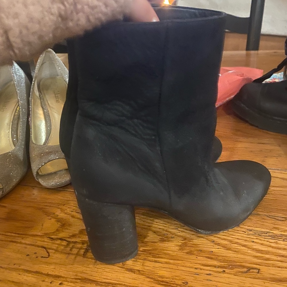 Black booties